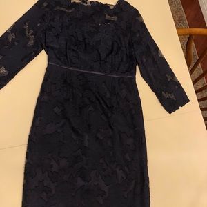 Long sleeve lace dress